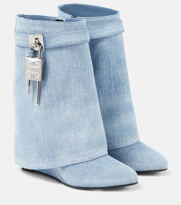 Botas Shark Lock de denim | Givenchy