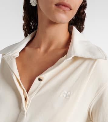 Minikleid aus Piqué | Courrèges