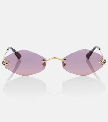 Panthère de Cartier geometric sunglasses | Cartier Eyewear Collection