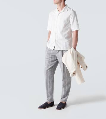 Suede espadrilles | Brunello Cucinelli