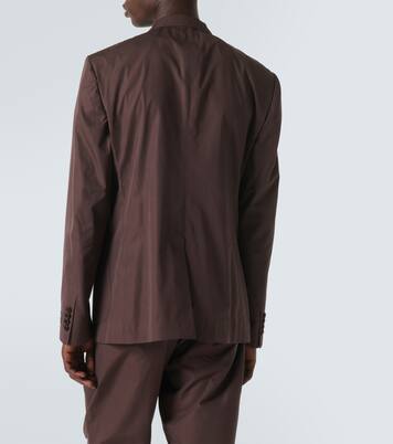 Cotton and silk poplin blazer | Dolce&Gabbana