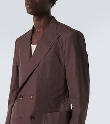 Cotton and silk poplin blazer | Dolce&Gabbana