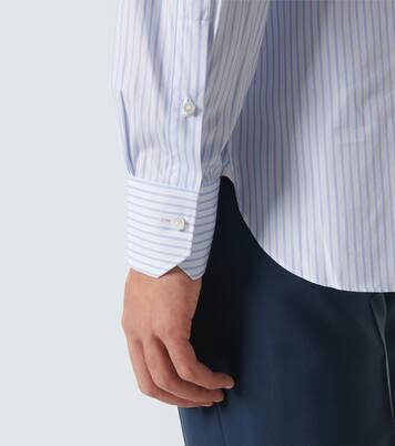 Striped cotton Oxford shirt | Zegna