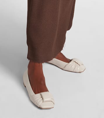 Ballerines en cuir verni | Gianvito Rossi