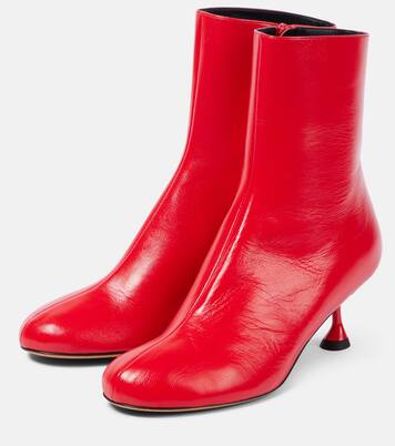 Ankle Boots Tee aus Leder | Proenza Schouler