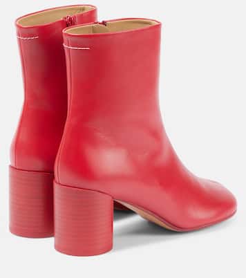 Ankle Boots Anatomic aus Leder | MM6 Maison Margiela