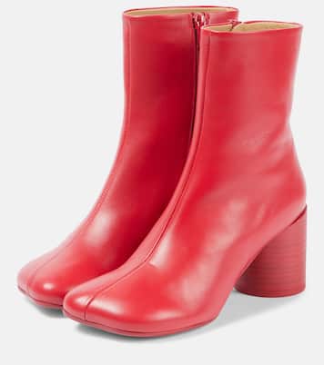 Ankle Boots Anatomic aus Leder | MM6 Maison Margiela