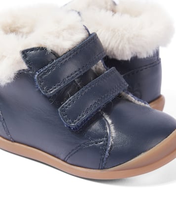 Baby Flex Up Easy leather booties | Pom d'Api