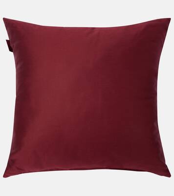 Embroidered cotton satin cushion | Etro