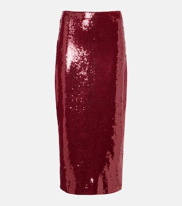 Koa sequined pencil skirt | Veronica Beard