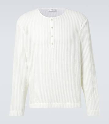 Chemise Henley à rayures | Commas
