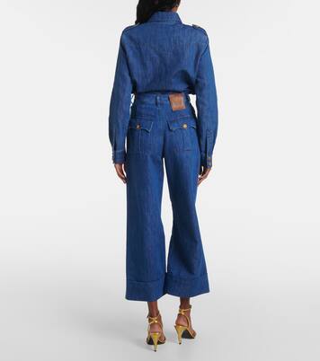 Jean ample à taille haute | Valentino