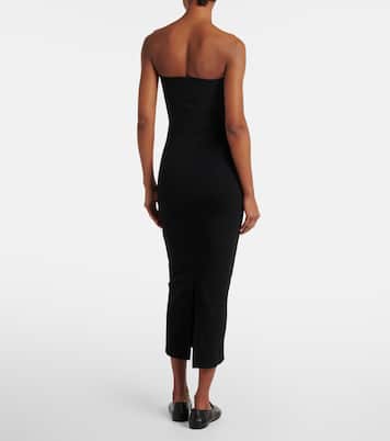 Rio bandeau jersey midi dress | Leset