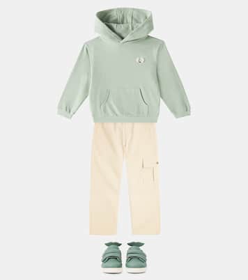 Bojan embroidered cotton-blend hoodie | Donsje