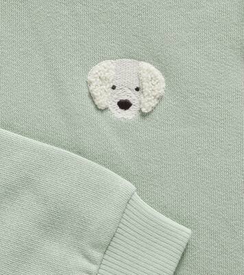 Bojan embroidered cotton-blend hoodie | Donsje