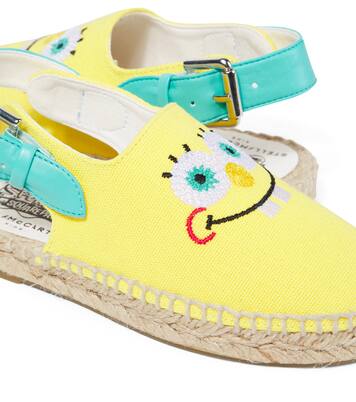 Bestickte Espadrilles aus Canvas | Stella McCartney Kids