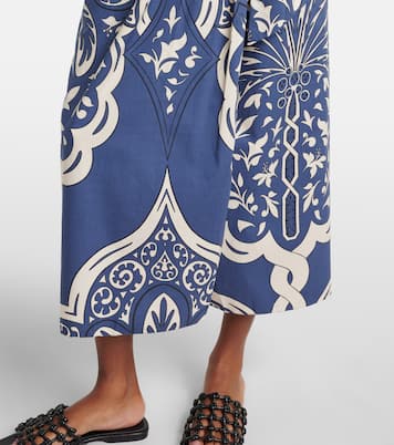 Wickelrock aus Baumwollpopeline | Johanna Ortiz
