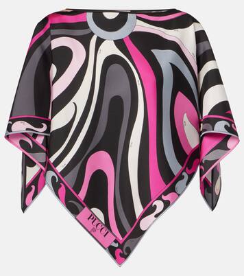 Top Marmo aus Seiden-Twill | Pucci