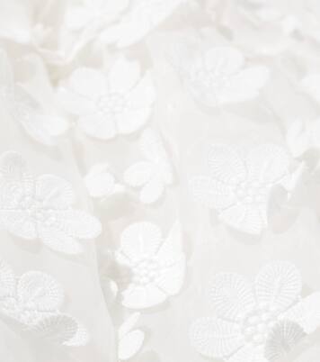 Robe à fleurs et manches bouffantes | Petite Amalie  