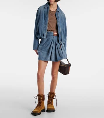 Draped denim jacket | Loewe
