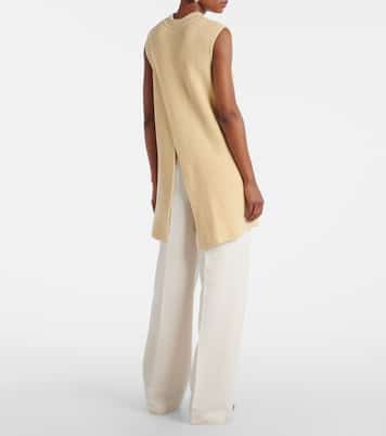 Oversize-Pullunder aus Wolle | Jil Sander