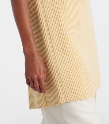 Oversize-Pullunder aus Wolle | Jil Sander