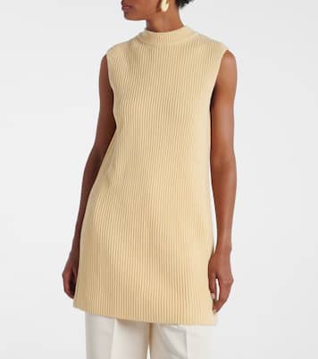 Oversize-Pullunder aus Wolle | Jil Sander