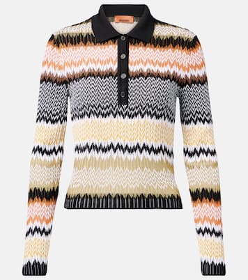 Polopullover aus Häkelstrick | Missoni