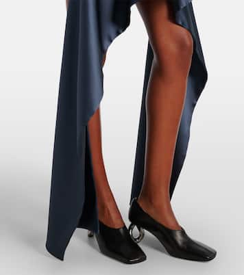 Asymmetric draped minidress | JW Anderson