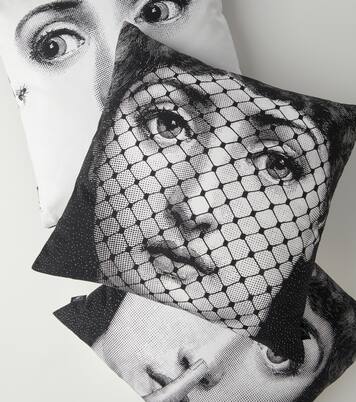 Silenzio cushion | Fornasetti