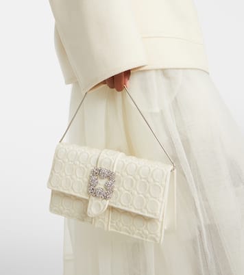 Clutch Capri con cristalli | Manolo Blahnik