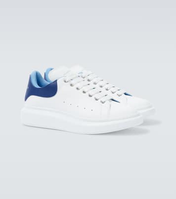 Oversized leather sneakers | McQueen
