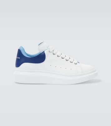Oversized leather sneakers | McQueen