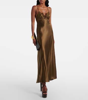 Rossy 160 patent leather platform sandals | Saint Laurent