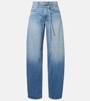 Jean barrel Hailey à taille mi-haute | Slvrlake