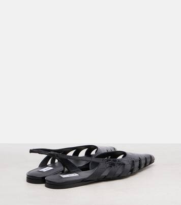 Ballerines slingback en cuir | Alaïa