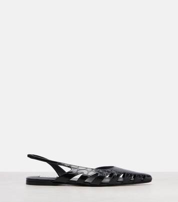 Ballerines slingback en cuir | Alaïa