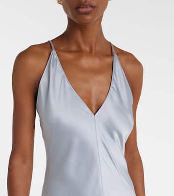 Slipdress Barb aus Satin | Leset