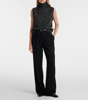 Top de cuello alto Merilas de cachemir | The Row