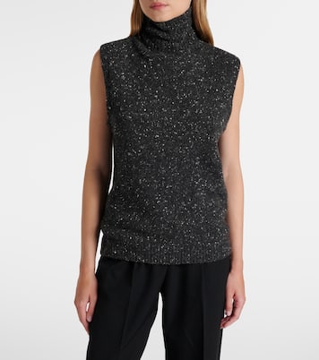 Top de cuello alto Merilas de cachemir | The Row