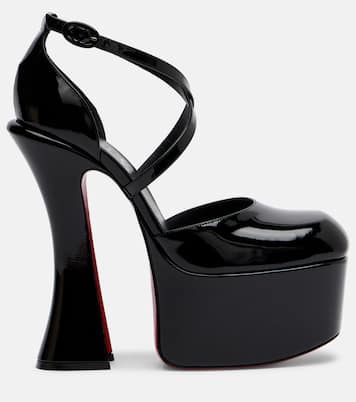 Aquadorcet patent leather platform pumps | Christian Louboutin