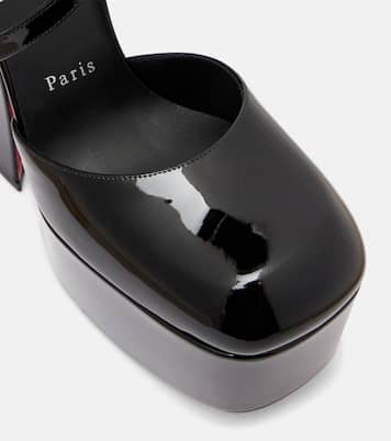 Aquadorcet patent leather platform pumps | Christian Louboutin