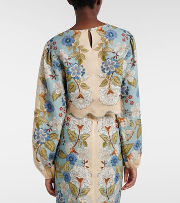 Floral linen blouse | Farm Rio