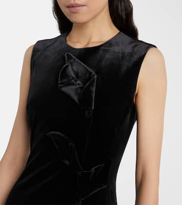 Midikleid Cleo aus Samt | Leo Lin