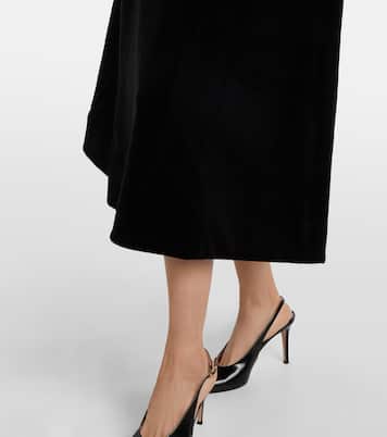 Midikleid Cleo aus Samt | Leo Lin