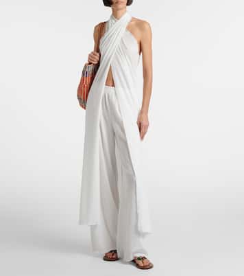 Mika high-rise straight pants | Jade Swim