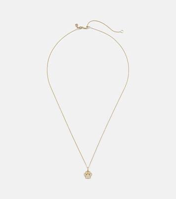 Halskette aus 14kt Gelbgold (585/1000) mit Diamanten | Sydney Evan