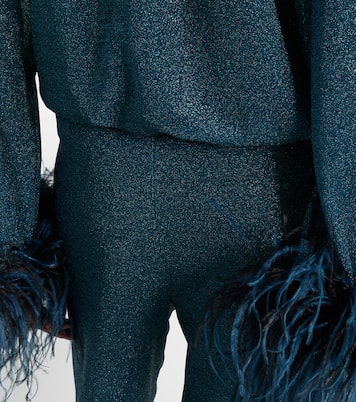 Lumière Plumage wide-leg pants | Oséree