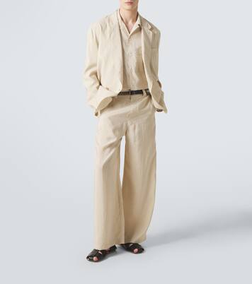 Silk-blend shirt | Lemaire