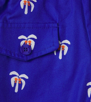 Printed denim shorts | Fábula